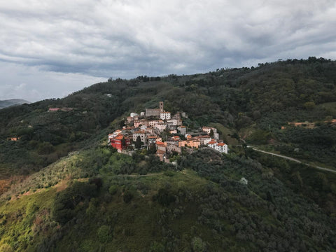 Uzzano, A Medieval Village Atop the Pescia River Valley