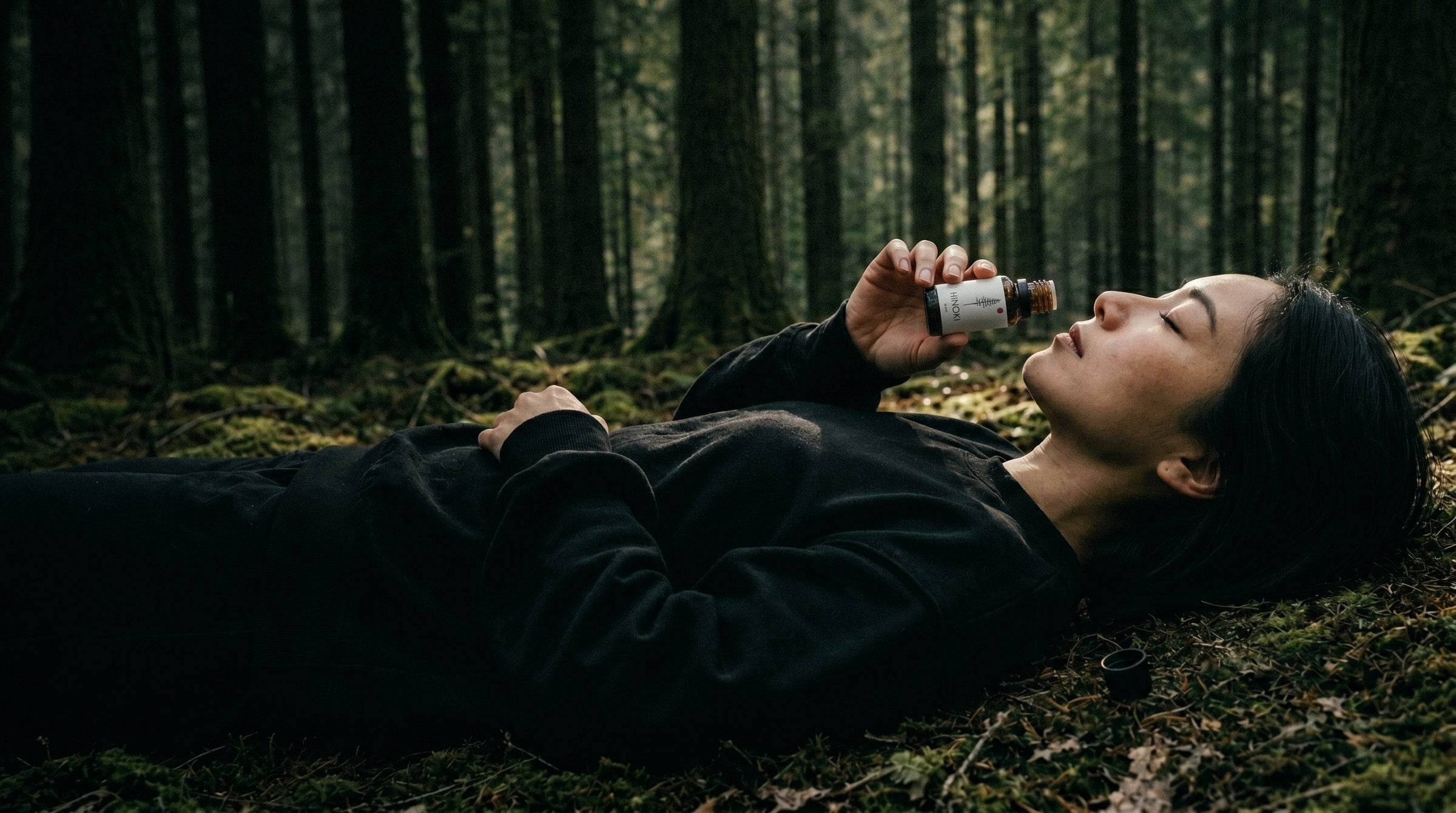 The Japanese practice of calm, bottled. A daily routine for better sleep and recovery.